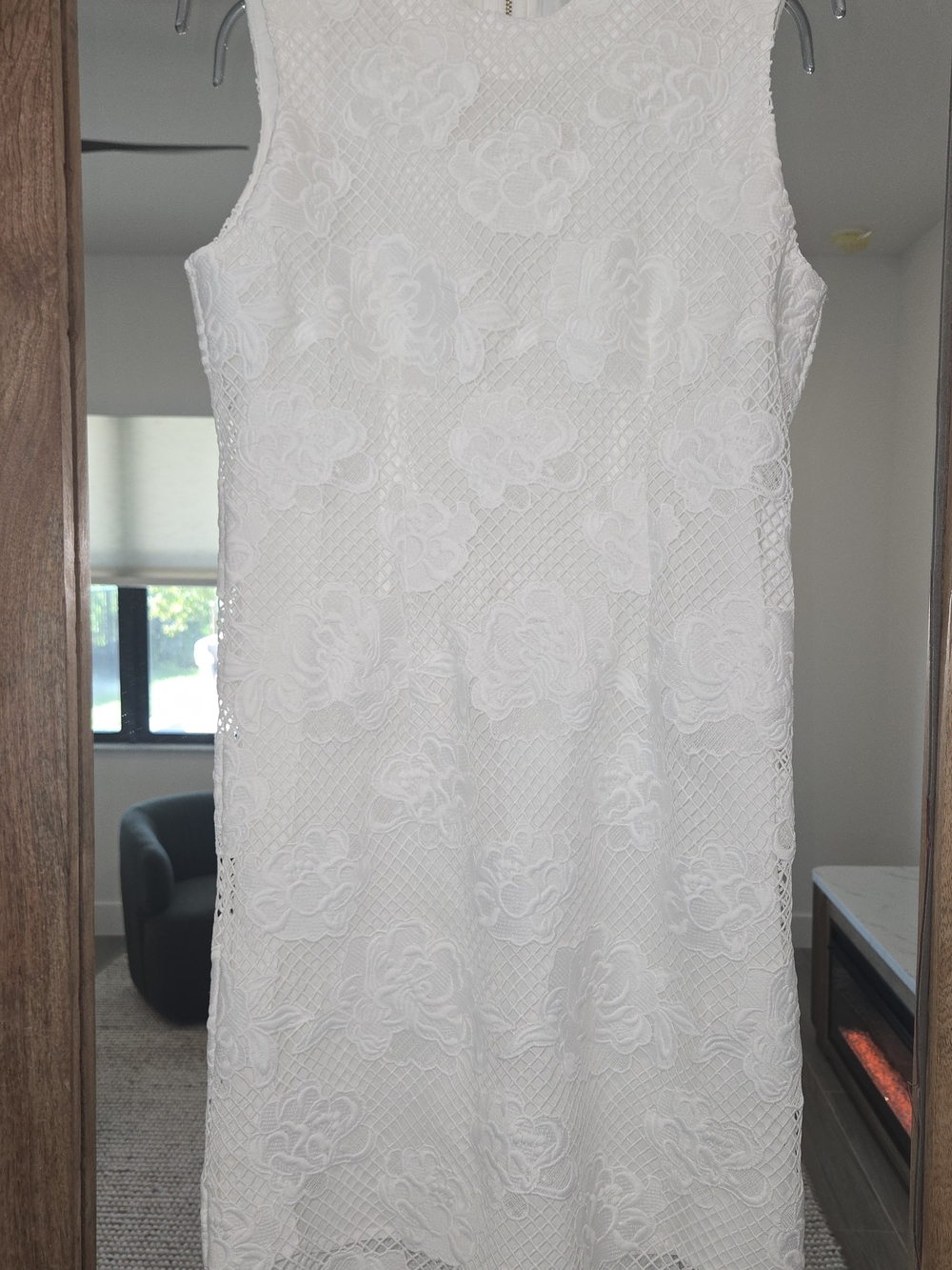 Generation Love White Floral Lace Mini Dress - Picture 2 of 5